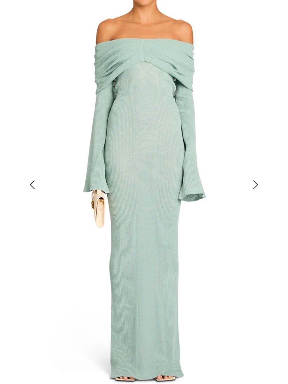 Revolve SEROYA Mint Green Maxi Dress NWT XS